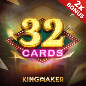 Live dealer poker table with cards and chips